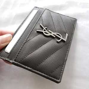Saint Laurent monogram quilted card holder /case